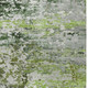 10' X 14' Artichoke Green Ivory And Gray Abstract Washable Indoor Outdoor Area Rug