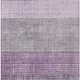 8' X 10' Plum And Gray Geometric Washable Indoor Outdoor Area Rug