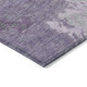 8' X 10' Lavender And Fern Green Abstract Washable Indoor Outdoor Area Rug