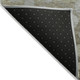 10' X 14' Khaki And Gray Floral Washable Indoor Outdoor Area Rug