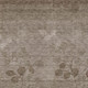 5' X 8' Taupe And Beige Floral Washable Indoor Outdoor Area Rug