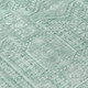8' X 10' Teal Blue And Aqua Geometric Washable Indoor Outdoor Area Rug