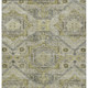 10' X 14' Khaki And Gray Moroccan Washable Indoor Outdoor Area Rug