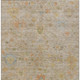 3' X 5' Beige And Orange Floral Washable Indoor Outdoor Area Rug