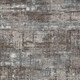 3' X 5' Brown And Charcoal Geometric Washable Indoor Outdoor Area Rug