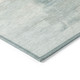 9' X 12' Sky Blue And Gray Abstract Washable Indoor Outdoor Area Rug