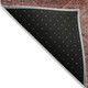 3' X 5' Pink And Ivory Geometric Washable Indoor Outdoor Area Rug