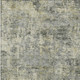 3' X 5' Pewter And Beige Abstract Washable Indoor Outdoor Area Rug