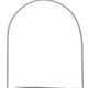 16" Gray Abstract Iron Tabletop Pillar Candle Holder