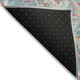10' X 14' Teal Blue Pink And Orange Ogee Washable Indoor Outdoor Area Rug