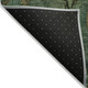 8' X 10' Green And Brown Botanical Leaves Washable Indoor Outdoor Area Rug