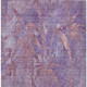 8' X 10' Plum And Blush Botanical Leaves Washable Indoor Outdoor Area Rug