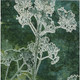 8' X 10' Teal Blue And Green Floral Washable Indoor Outdoor Area Rug