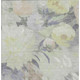 5' X 8' Mint Green Ivory And Beige Floral Washable Indoor Outdoor Area Rug
