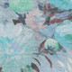 9' X 12' Sky Blue Mint Green And Ivory Floral Washable Indoor Outdoor Area Rug