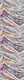 8' Blue And Gold Abstract Runner Rug