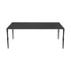 22" Black Iron Coffee Table