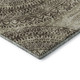 3' X 5' Brown And Ivory Medallion Washable Area Rug With UV Protection
