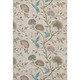 9' X 12' Beige Blue And Peach Geometric Washable Area Rug With UV Protection