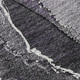 10' X 14' Purple And Charcoal Abstract Washable Area Rug With UV Protection