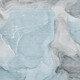 10' X 14' Teal And Gray Abstract Washable Area Rug With UV Protection