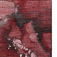 9' X 12' Merlot And Ivory Abstract Washable Area Rug With UV Protection