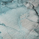 10' X 14' Teal Gray And Ivory Abstract Washable Area Rug With UV Protection