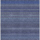 10' X 14' Navy Blue And Ivory Striped Washable Area Rug With UV Protection