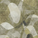 3' X 5' Olive Green Gray And Ivory Abstract Washable Area Rug With UV Protection