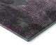8' Cabernet And Ivory Abstract Washable Round Rug With UV Protection