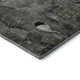 8' X 10' Gray And Ivory Abstract Distressed Washable Area Rug With UV Protection