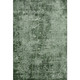 5' X 8' Emerald And Ivory Abstract Washable Area Rug With UV Protection
