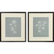 Set Of Two Nature's Gift I Black Framed Wall Art
