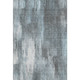 10' X 14' Teal And Ivory Abstract Washable Area Rug With UV Protection