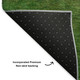 8' X 10' Blush And Green Ombre Washable Area Rug With UV Protection