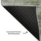 5' X 8' Green Ivory And Gray Ombre Washable Area Rug With UV Protection