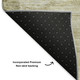 10' X 14' Gold And Ivory Abstract Washable Area Rug With UV Protection