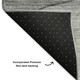 8' X 10' Gray And Ivory Abstract Washable Area Rug With UV Protection