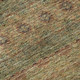 3' X 5' Green And Copper Floral Medallion Washable Area Rug With UV Protection