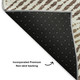 10' X 14' Brown And Beige Geometric Washable Area Rug With UV Protection