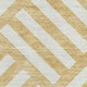 9' X 12' Gold And Ivory Geometric Washable Area Rug With UV Protection