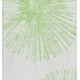 5' X 8' Artichoke Green And Ivory Abstract Washable Area Rug With UV Protection