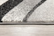 4' X 6' Gray Abstract Power Loom Area Rug