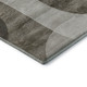 8' X 10' Taupe And Beige Geometric Washable Area Rug With UV Protection