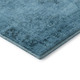 5' X 8' Blue And Gray Oriental Washable Area Rug With UV Protection