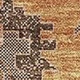 10' X 14' Terra Cotta Beige And Charcoal Oriental Washable Area Rug With UV Protection