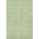 3' X 5' Artichoke Green And Ivory Floral Washable Area Rug With UV Protection