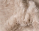 2' X 3' Taupe Faux Sheepskin Washable Area Rug