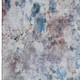 5' X 8' Blue Blush And Ivory Floral Washable Area Rug With UV Protection
