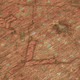 9' X 12' Terra Cotta And Taupe Floral Washable Indoor Outdoor Area Rug